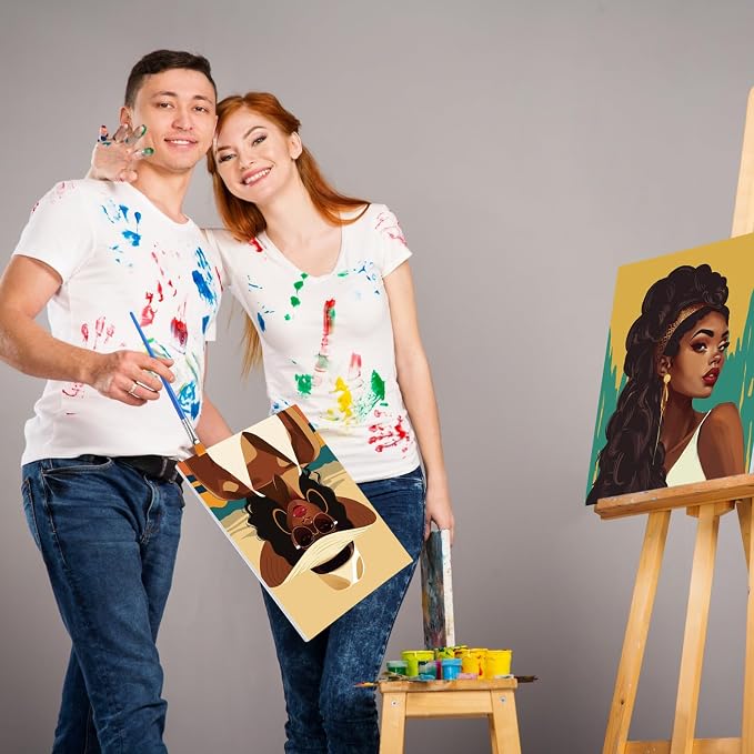 Zhanmai 12 Pack Pre Drawn Canvas - Image 4