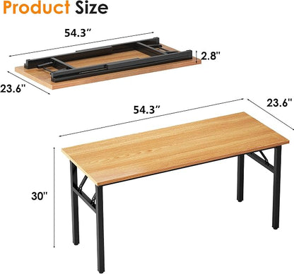 Need Folding Desk, 54 inch Large Computer Desk - Image 3