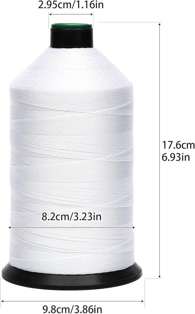 Extra Strong Bonded Nylon Thread #277 Tex270 – 16 OZ, Versatile Stitching - Image 2