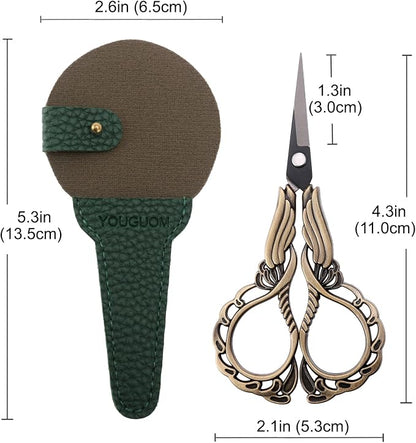 Sharp Detail Scissors with Case Embroidery Crafting Sewing Scissor - Image 6