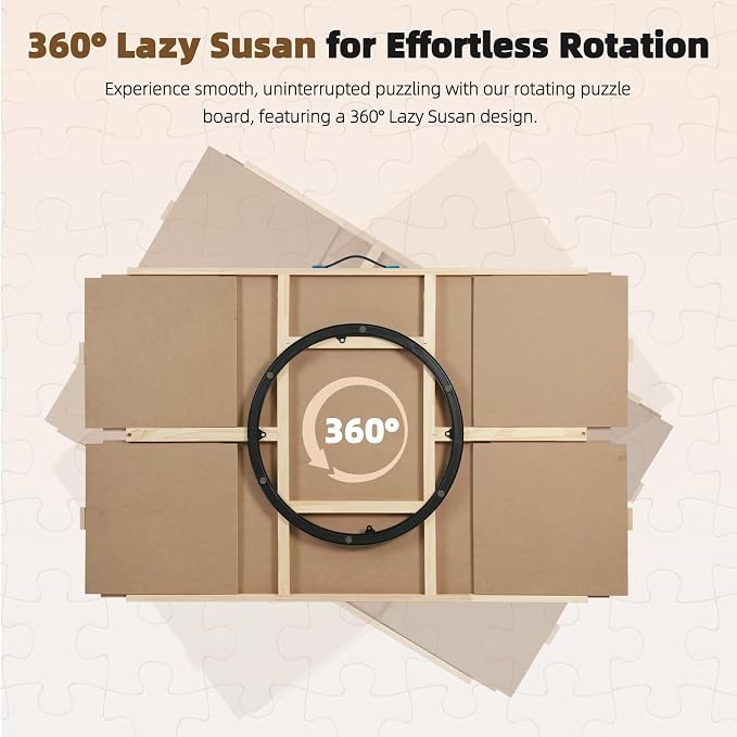 ALL4JIG 2000 Pieces Rotating Puzzle Board - Image 3