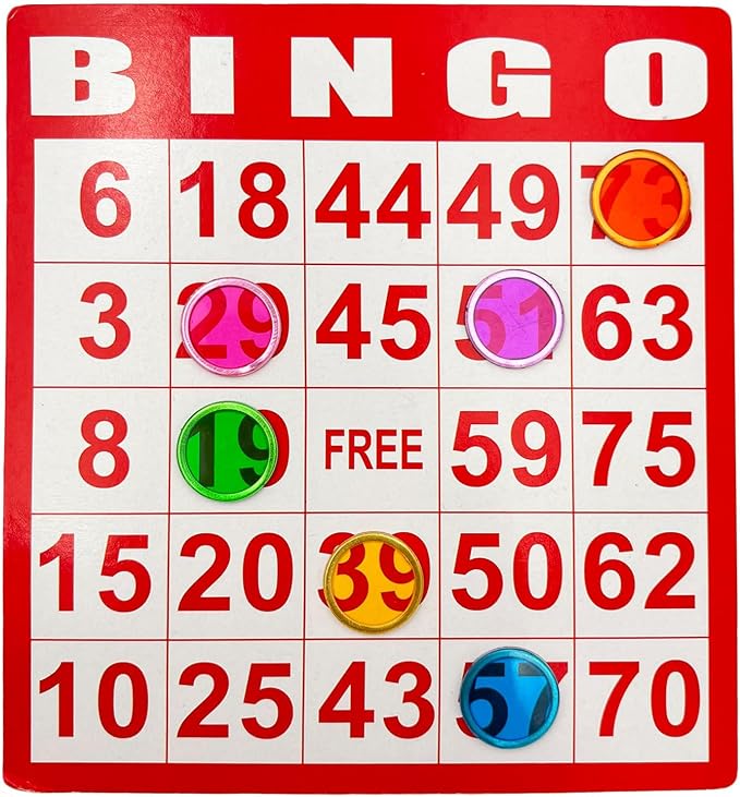 Magnetic Bingo Wand with Chips, 6 Color Metal Chips-for Large Group Games - Image 6