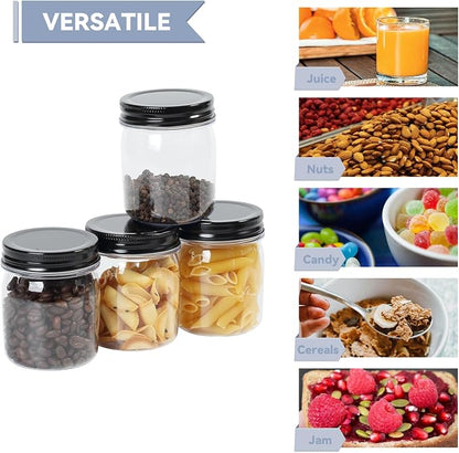 novelinks 8 oz Clear Plastic Jars - Image 4