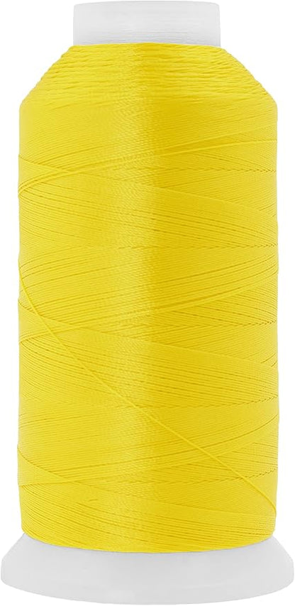 Mandala Crafts Yellow Heavy Duty Thread -1500 Yds Tex 70 Thread by MandalaCrafts