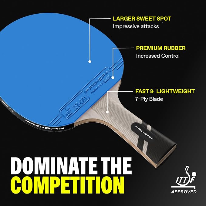 PRO SPIN Ping Pong Paddles - Image 3