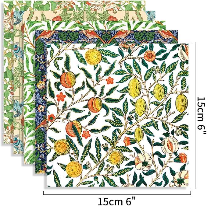 Origami Paper Kit 100 Sheets 6 Inch Square Double Sided Color 20 Vivid Colors - Image 3