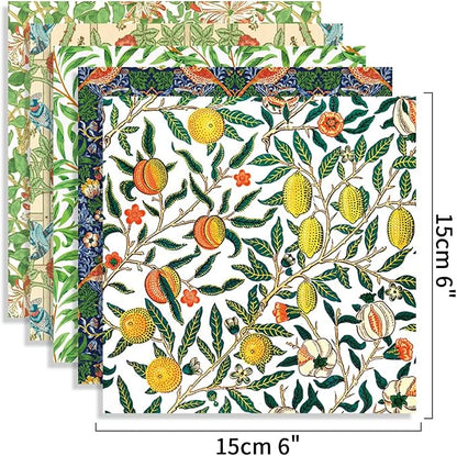 Origami Paper Kit 100 Sheets 6 Inch Square Double Sided Color 20 Vivid Colors - Image 3