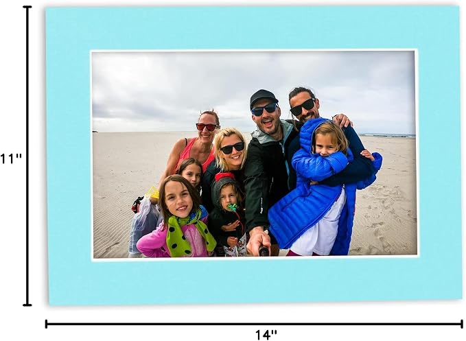 11x14 Mat Bevel Cut for 8.5x11 Photos - Image 10
