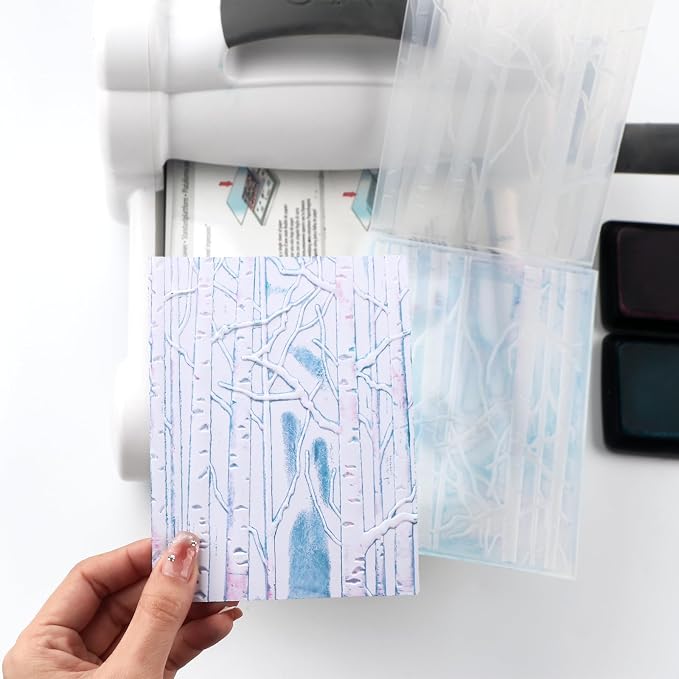 BAOFALI 3D Embossing Folder for Card Making Tree Trunk Pattern Plastic - Image 4
