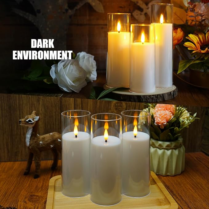 Flickering Flameless Candles Battery Operated - Image 6