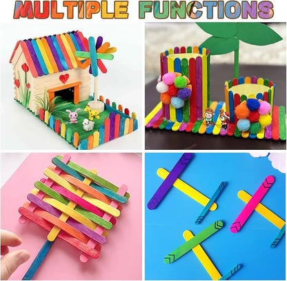 6 inch Colored Wooden Sticks Kits - Image 6
