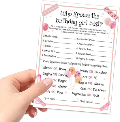 Who Knows the Birthday Girl Best - Image 3