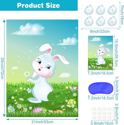ASTARON Pin The Tail on The Bunny Game - Image 2