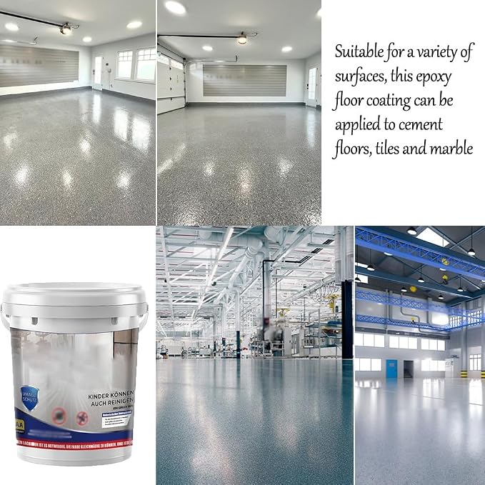 Louis Forest Epoxy Floor Paint, High-Gloss Marble Effect Epoxy Floor Coating - Image 6