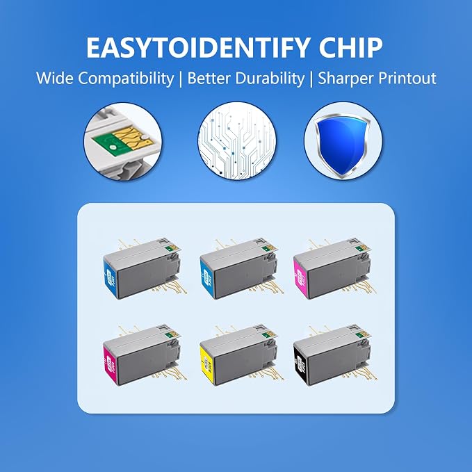 PP-50 PP-100 Ink Cartridges 6 Color Set PJIC1 PJIC2 PJIC3 PJIC4 PJIC5 PJIC6 - Image 4