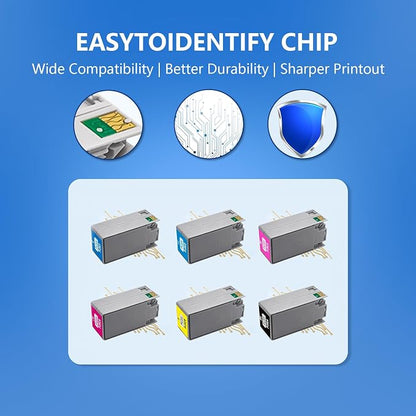 PP-50 PP-100 Ink Cartridges 6 Color Set PJIC1 PJIC2 PJIC3 PJIC4 PJIC5 PJIC6 - Image 4