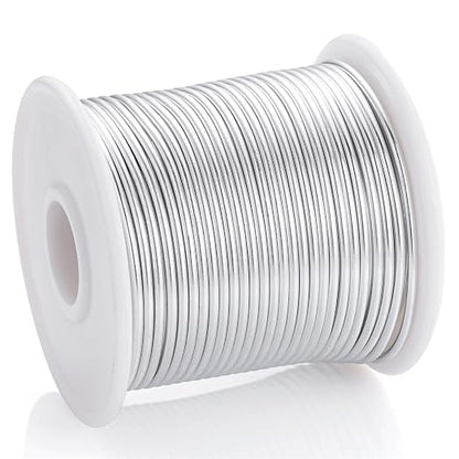 12 Gauge Sliver Aluminum Craft Wire - Image 2