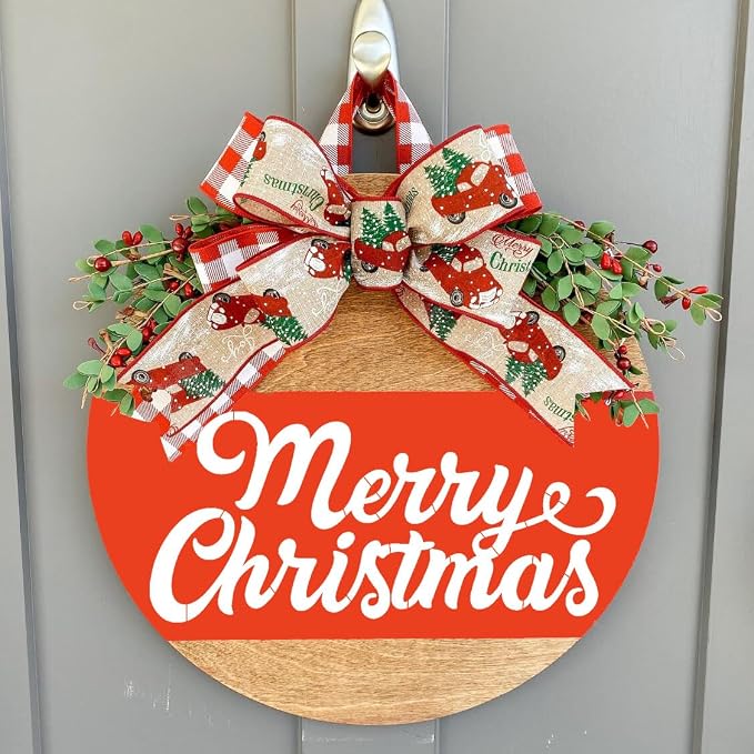 Christmas Stencils for Painting on Wood 12" Christmas Doormat Stencils Holiday - Image 5