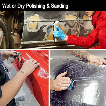 9x3.6 inch Sandpaper, 30 Sheet 5000 Grit Wet and Dry Sand Paper, Fine Precision - Image 6