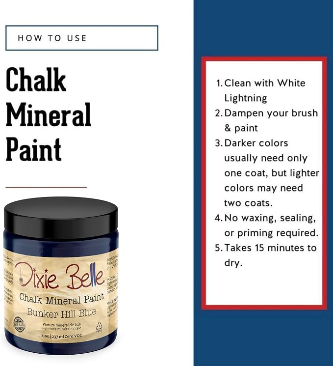 Dixie Belle Paint Company Chalk Finish Furniture Paint - Image 3