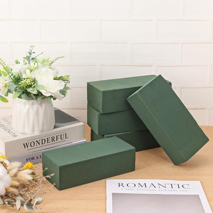 IHDYPPEW 16 PCS Green Floral Foam Blocks, 7.8"L x 2.4"W x 3.54"H Floral Foam - Image 4