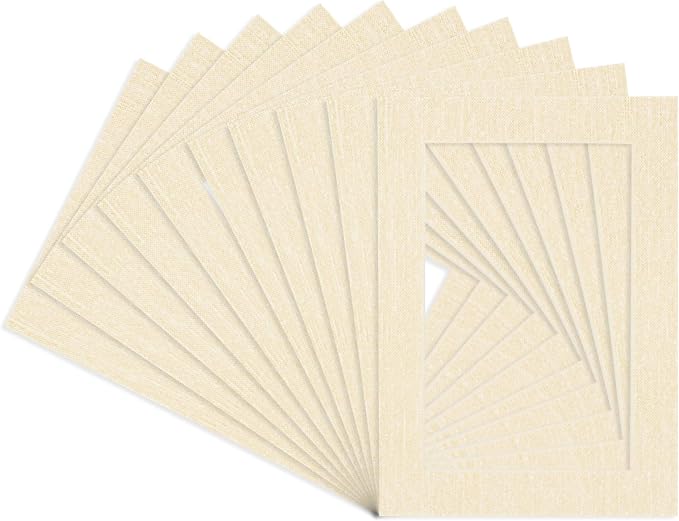Pack of 25 Acid Free 11x14 Mats Bevel Cut by Poster+Palooza