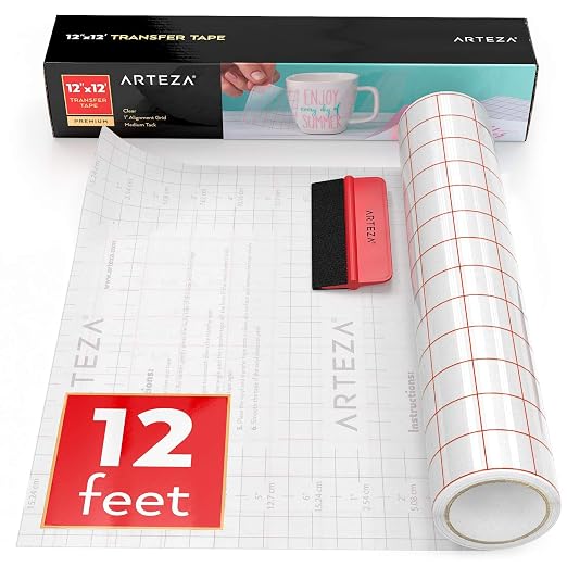 ARTEZA Ultra Clear Transfer Tape Paper by ARTEZA