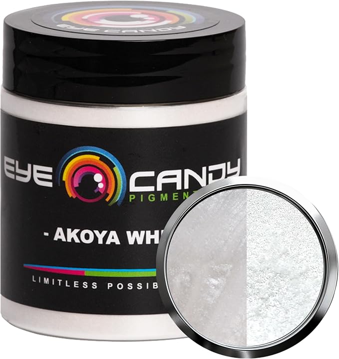 Eye Candy Pigments Premium White Mica Powder by EyeCandyPigments
