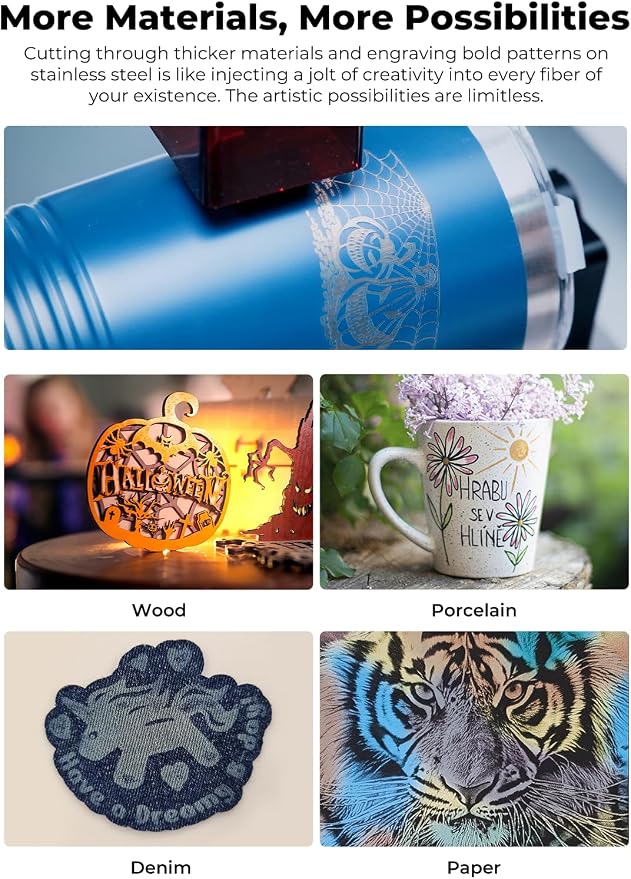 Creality 72W Output Power Laser Engraver, Falcon Pro 10W - Image 7