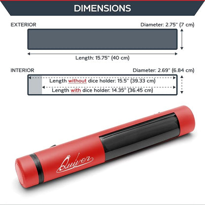 Quiver Time Red XL Orion Playmat Tube - Image 4
