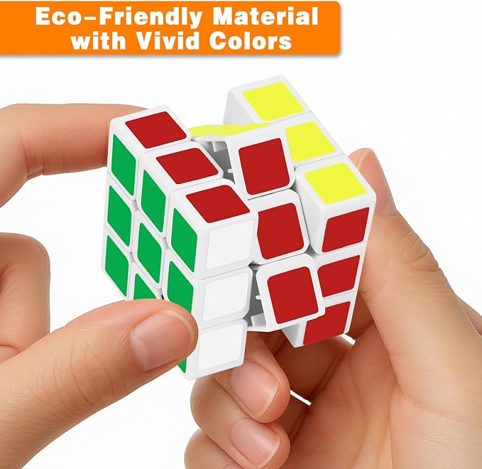 Mini Cube Puzzle Party Favors for Kids: 28 Pack 1.18in 3x3 Magic Cube School - Image 3