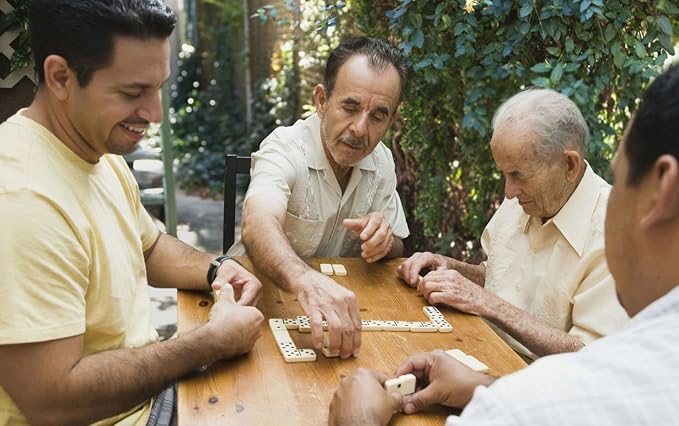 Dominos Set for Adults, Double 6 Domino Game, Double Six Standard Domino - Image 8