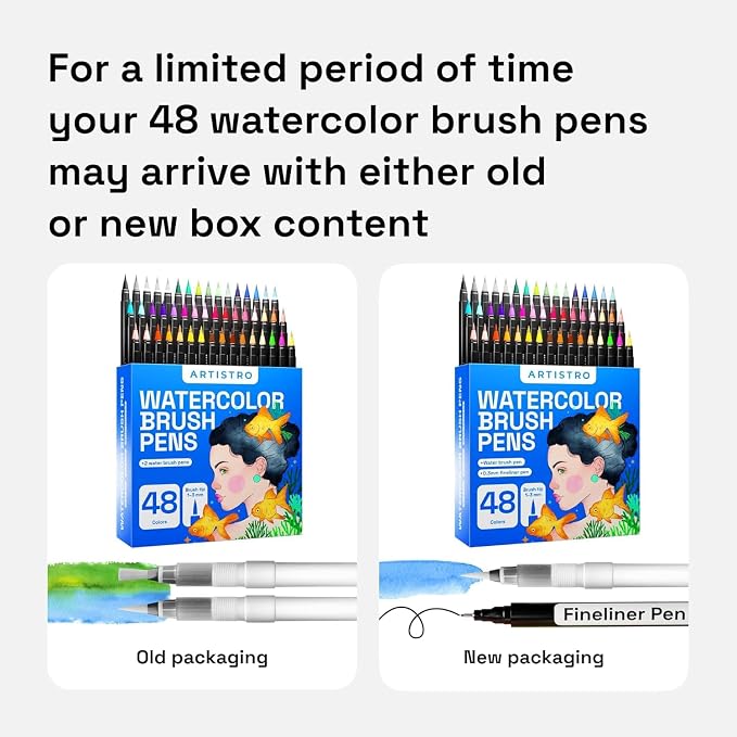 ARTISTRO 48 Watercolor Markers - Image 2