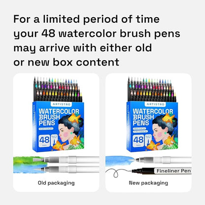 ARTISTRO 48 Watercolor Markers - Image 2