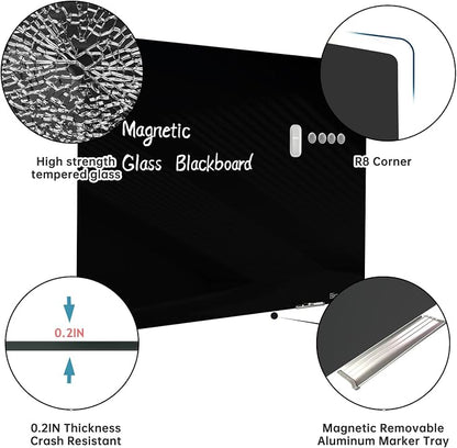 Magnetic Glass Blackboard - Image 2