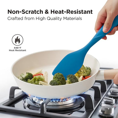Kitchen Mama WaltzGrip Platinum Silicone Scraping Spatula: Heat Resistant - Image 5