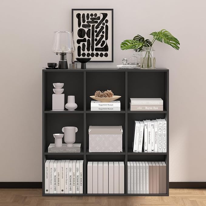 Wooden 9 Cube Storage Organizer - Image 4