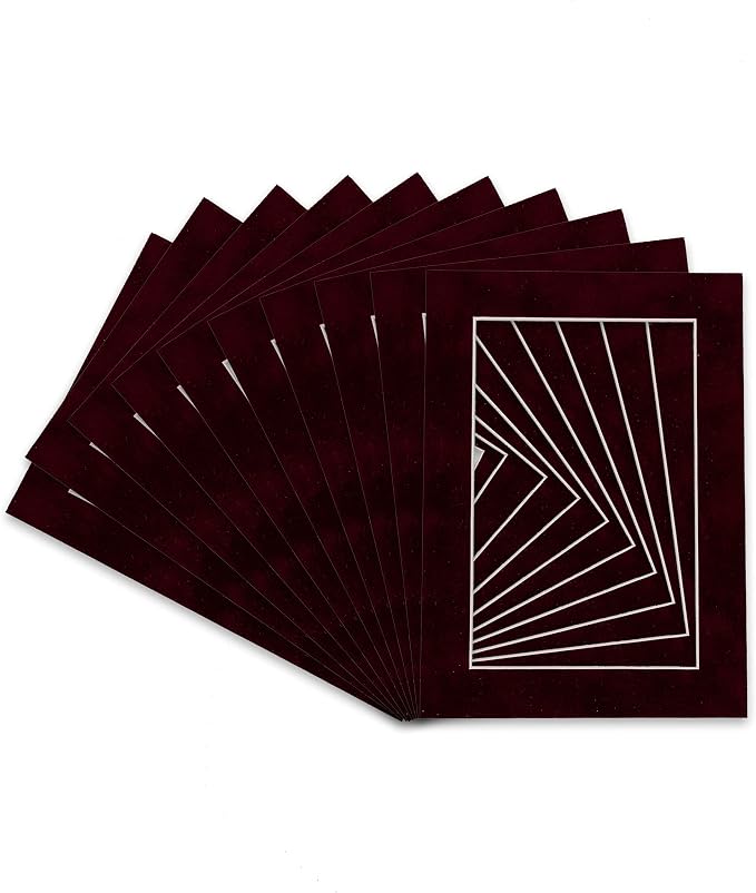 Pack of Ten Acid Free 11x14 Mats Bevel Cut by Poster+Palooza