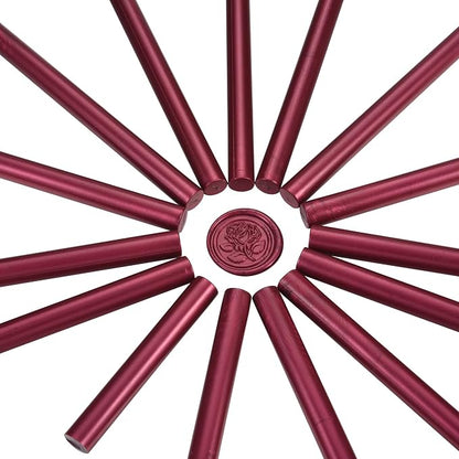 Yoption 15 Pieces Fuchsia Glue Gun Sealing Wax Sticks - Image 3