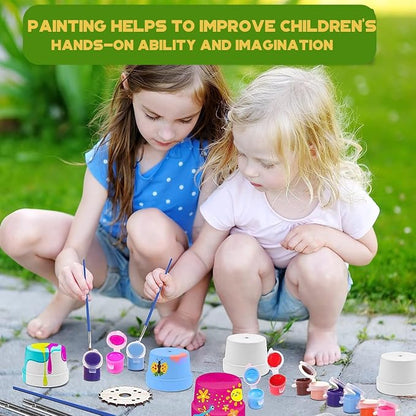 DUA MAIGA 210 Pcs Mini Acrylic Paint Set, 12 Colors Acrylic Paint Strips - Image 7
