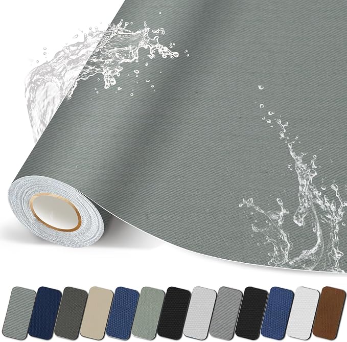Canvas Repair Patch, 17X158 Inch Strong Sticky Fabric Repair Tape, by CanvasRepairPatch