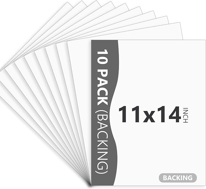 10 Pack Backing Boards Only by SOMIME