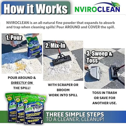 5 LB - Absorbs up to 180 LBS! Spill Absorbent & Encapsulant - Image 9