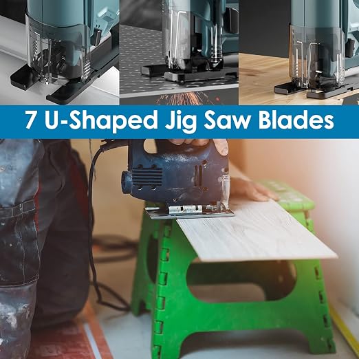 54Pcs Jig Saw Blade Set High Carbon Steel Assorted Saw Blades - Image 4
