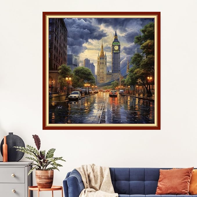 Artvxeay Stamped Cross Stitch Kits Beginners Full Range of Embroidery Starter - Image 2