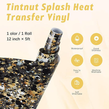 Tintnut Splash Heat Transfer Vinyl Roll - Image 2