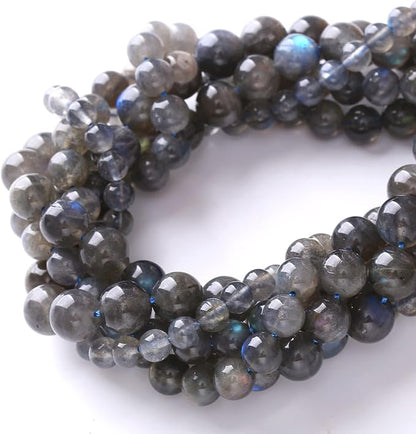 6mm 60pcs AAA Natural Labradorite Gemstone Beads - Image 3
