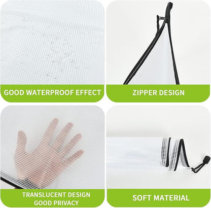 Vuzvuv 22Pcs A3 Size-16.9"x 12" Large Mesh Zipper Pouch - Image 3