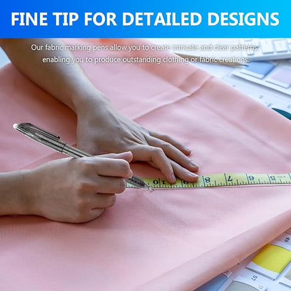12pcs Heat Erasable Pens for Fabric Marking - Image 6