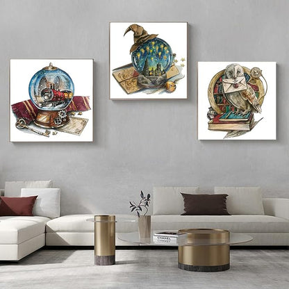 ZuoAnLF 4 Packs Stamped Cross Stitch Kits - Image 4